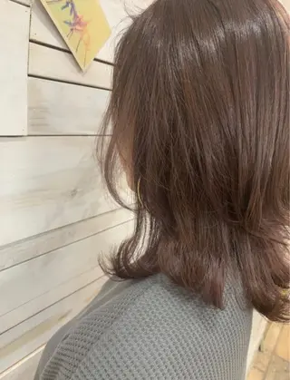 ミディアム カラー 🫧透明感/艶カラー /AYU🫧のヘアスタイル
