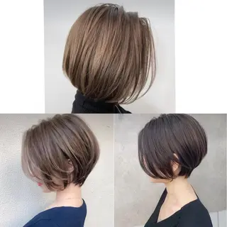 ショート 美髪矯正 ヨシダシンジのヘアスタイル
