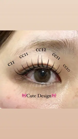 マツエク・マツパ olea by ahnkism（オリバイアンキシム）所属・olea【北堀江】 fuukaのマツエク・マツパデザイン