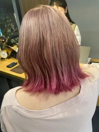 ミディアム 田村 りなのヘアスタイル