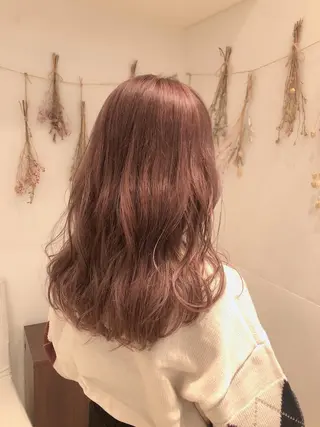 セミロング カラー はだゆうき @hadadan08のヘアスタイル