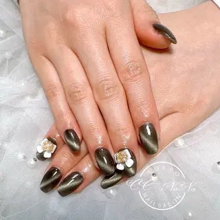 ネイル 💎CC・NaNa 韓国風ネイル🌙Cのネイルデザイン