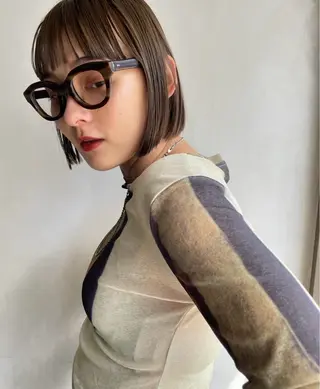 ショート 心斎橋カットモデル/ カノンのヘアスタイル