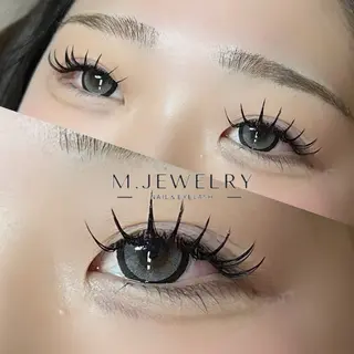 マツエク・マツパ M.JEWELRY SHIONEのマツエク・マツパデザイン