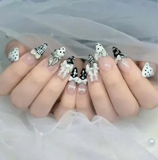 ネイル 🩷JiSu🩷 チップ長さ出し専門のネイルデザイン