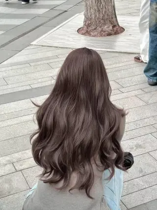 カラー 透明感🫧韓国ヘア 🫧原宿JUICEのヘアスタイル