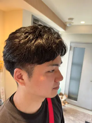 メンズ 【メンズパーマ】比嘉 啓人のヘアスタイル