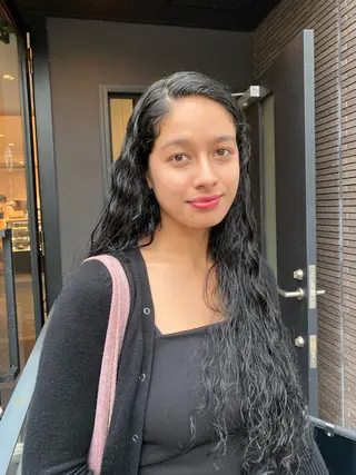 ロング カラー パーマ 艶髪/ダークトーン 🩶丸山日向のヘアスタイル