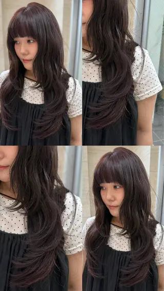 ロング Zina 熊本店 Juranのヘアスタイル