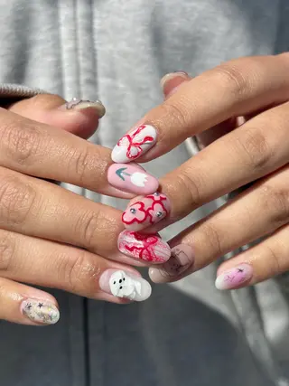 ネイル hinako /個性派ニュアンスのネイルデザイン