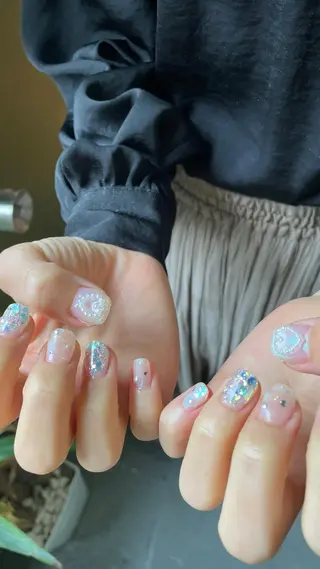 ネイル 栗田 ゆう子のネイルデザイン