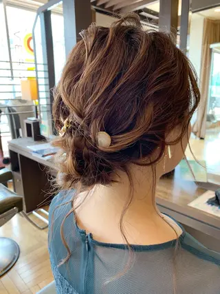 ヘアアレンジ 佐藤 ナルトのヘアスタイル