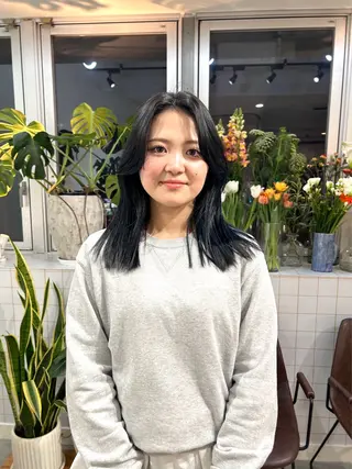 カラー 透明感カラー♡ ひかるのヘアスタイル