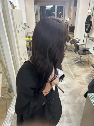 ロング Vers所属・松川 帆乃果のヘアスタイル