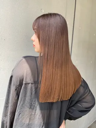 ロング ワキウチコウスケ 福岡天神美容室のヘアスタイル