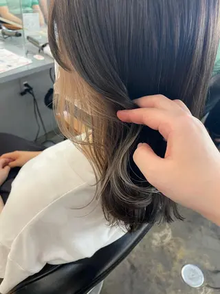 ミディアム 🤍韓国ヘア🇰🇷 タバタサオリ🤍のヘアスタイル
