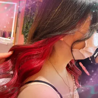 ロング カラー Beauty Sal on Milkのヘアスタイル