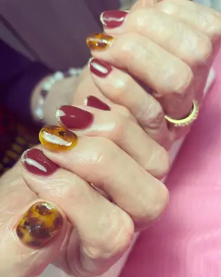 ネイル 加瀬 アンジェリーのネイルデザイン