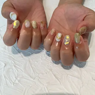 ネイル 四之宮 百花のネイルデザイン