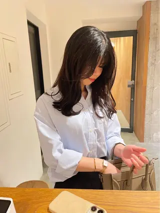 ロング カラー mitbytree吉祥寺所属・髪質改善/透明感カラ ー/Atsukoのヘアスタイル