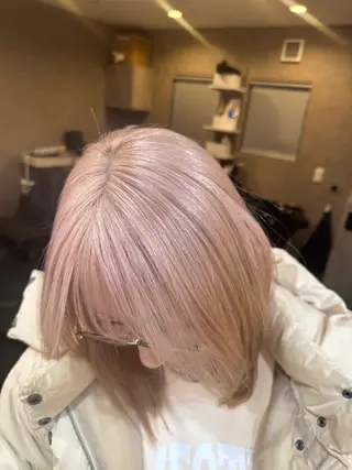 ミディアム カラー コイデ リュウセイのヘアスタイル