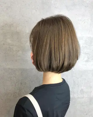 ショート カラー GRANDJETE真砂店所属・内藤 繁のヘアスタイル