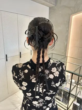 ヘアアレンジ 🎀ヘアセット透明感 /REINA🎀のヘアスタイル