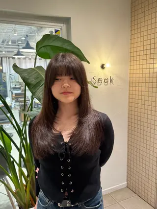 ロング 🐋湊 ゆうき /レイヤーカット🫧のヘアスタイル
