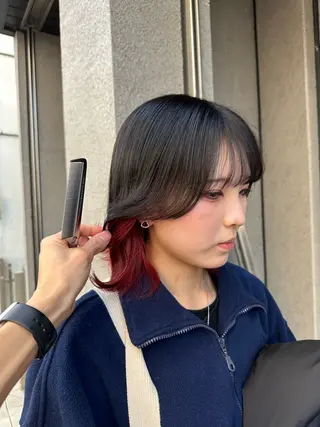 ロング カラー 🪞ダメージレス艶 🪞れいのヘアスタイル