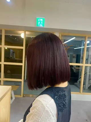 カラー ひな‪‪︎/暖色 柔color🫧のヘアスタイル