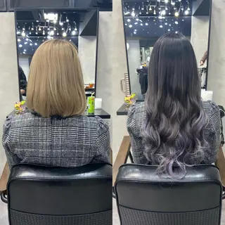 ロング カラー ヘアアレンジ ar+ ❤︎ maiのヘアスタイル