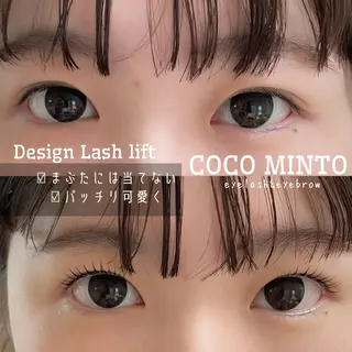 マツエク・マツパ Coco Minto所属・Coco Minto ／JUNKOのマツエク・マツパデザイン