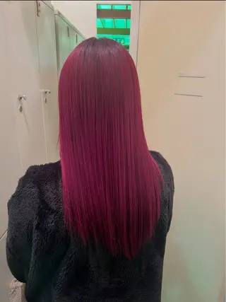 ロング カラー 渡邊 海里のヘアスタイル