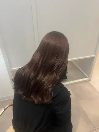 ロング カラー みう/仙台/暖色/ 艶髪/顔周りカットのヘアスタイル