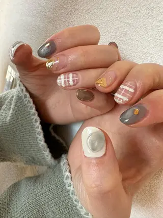 ネイル private nail salon &sumika所属・三輪 絢香のネイルデザイン