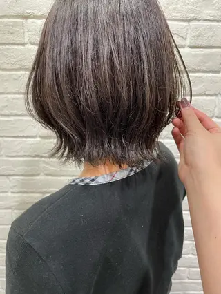 ショート カラー パーマ ヘアアレンジ キッズ ネイル マツエク・マツパ belta.🌱 安藝夏花🌻のヘアスタイル