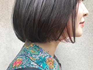 ショート カラー vato マンツーマンサロンのヘアスタイル