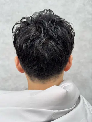 メンズ 米元 春奈のヘアスタイル