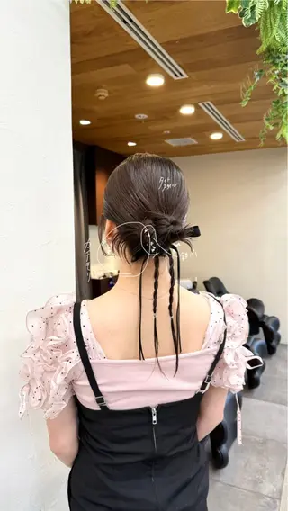 ヘアアレンジ VIEW GINZA所属・fitするカット♡ 暖色/ふうか◠‿◠のヘアスタイル