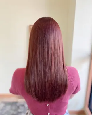 カラー NUMBER 天王寺YUYAのヘアスタイル