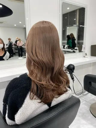 ロング 💍大人デザイン /ハイトーン♡リクトのヘアスタイル