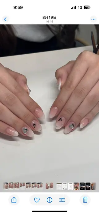 ネイル Bianca所沢 🎀ARAKIDAのネイルデザイン