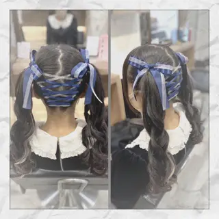 ロング ヘアアレンジ ヘアセット/着付け 𓇼 松本 夏美𓇼のヘアスタイル