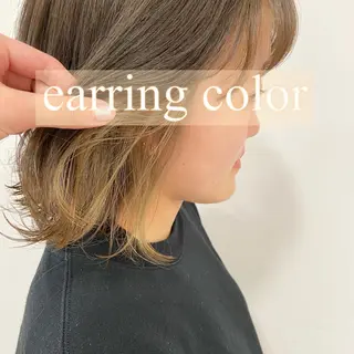 ミディアム カラー GLROW haruhiのヘアスタイル