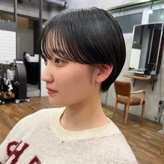 ショート ENIEN MAKE’S 立川所属・ミカ💫レイヤー/ メンズ/透明感カラーのヘアスタイル