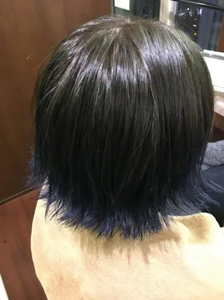 ミディアム カラー 【PD VISEO】 GENKIのヘアスタイル