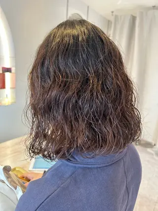 パーマ macaron郡山 橋本洋志のヘアスタイル