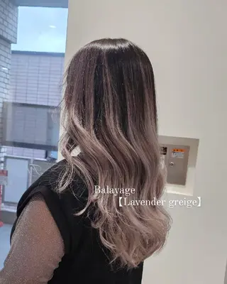 ロング カラー E Komo hair所属・Wow❕E Komo hair 永井一輝のヘアスタイル