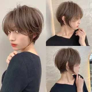 ショート カラー 美髪❣️縮毛矯正/ 髪質改善✨/山本のヘアスタイル