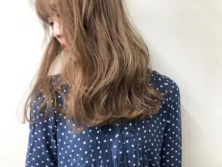 セミロング 小澤大輔 YOLO hairのヘアスタイル